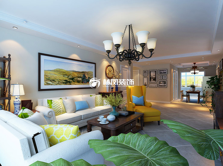 林鳳裝飾美式風(fēng)格裝修效果圖 林鳳裝飾美式風(fēng)格裝修效果圖