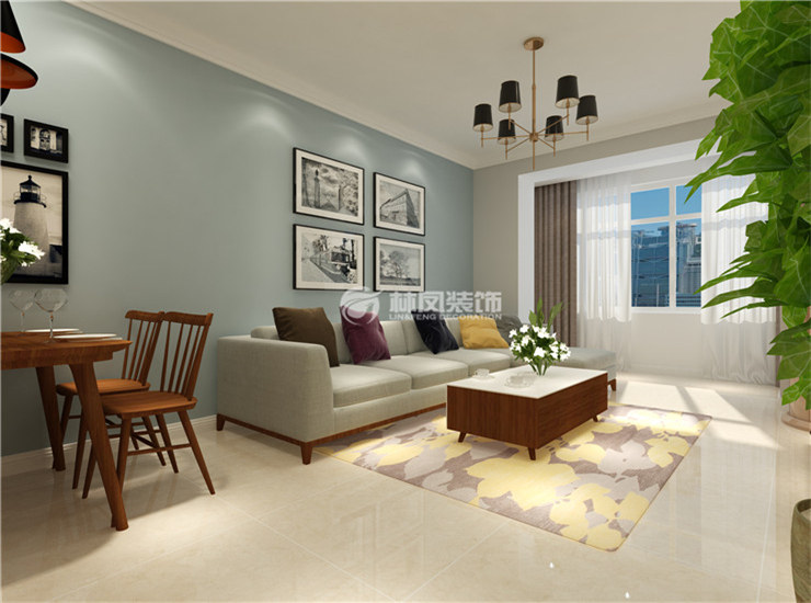 月星中央公園103平北歐風(fēng)格整裝效果圖 月星中央公園103平北歐風(fēng)格整裝效果圖