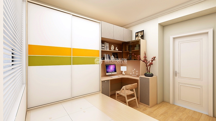 臥室轉(zhuǎn)角設(shè)計(jì)書房案例 臥室轉(zhuǎn)角設(shè)計(jì)書房案例