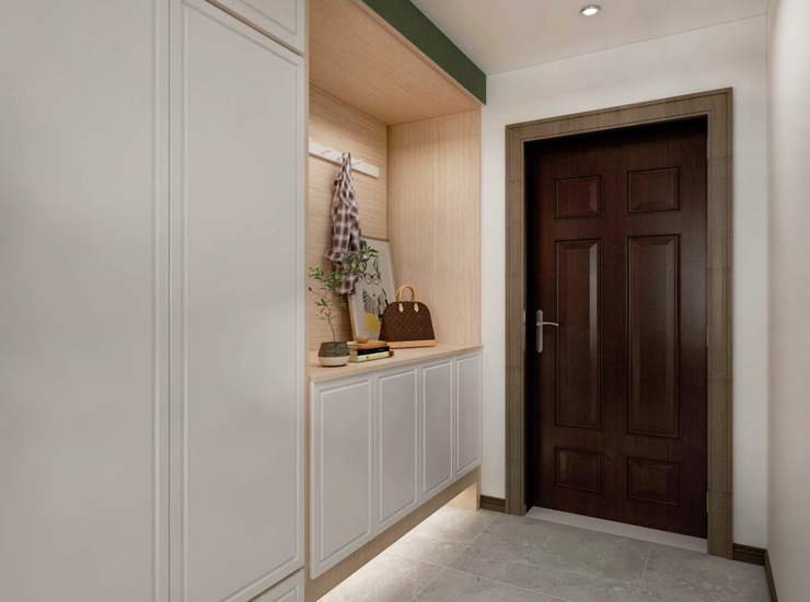 萬(wàn)科翡翠公園120㎡玄關(guān)裝修案例 萬(wàn)科翡翠公園120㎡玄關(guān)裝修案例