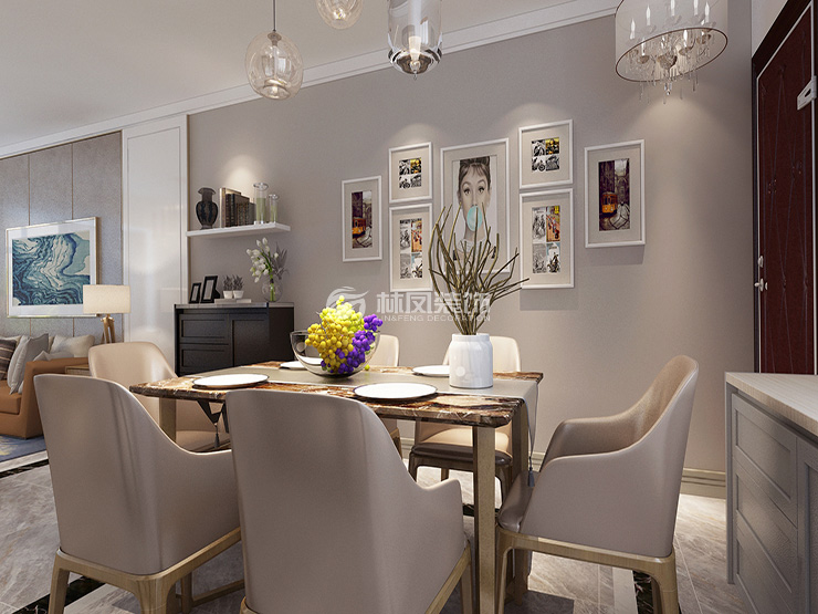 餐廳背景墻裝修效果圖 餐廳背景墻裝修效果圖