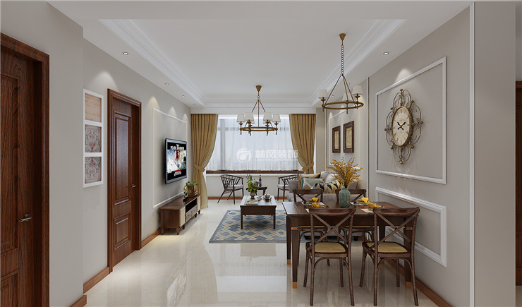 餐廳石膏線背景墻裝修效果圖 餐廳石膏線背景墻裝修效果圖