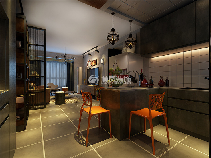 萬科翡翠公園135㎡餐廚一體化設(shè)計(jì)裝修效果圖 萬科翡翠公園135㎡餐廚一體化設(shè)計(jì)裝修效果圖