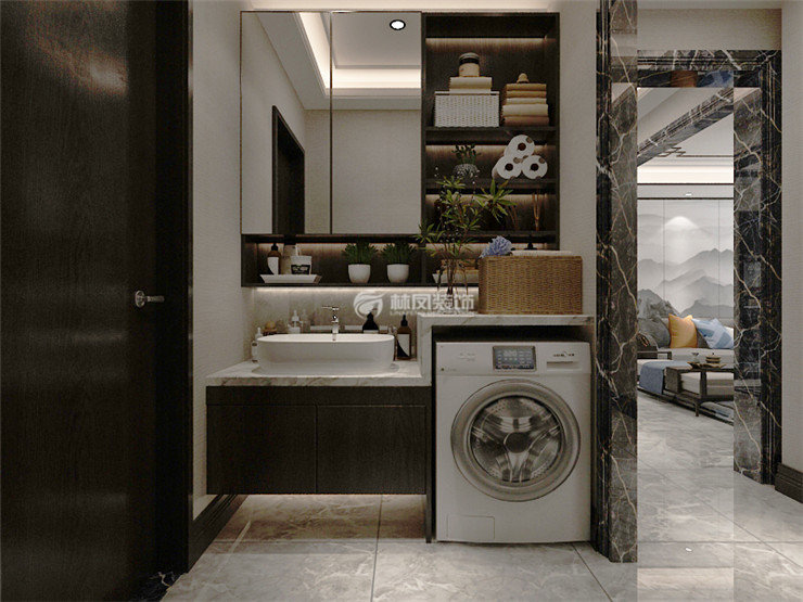 萬科翡翠公園135㎡衛(wèi)生間干濕分離設(shè)計(jì)裝修效果圖 萬科翡翠公園135㎡衛(wèi)生間干濕分離設(shè)計(jì)裝修效果圖