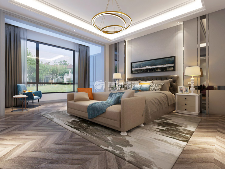 雅居樂花園146㎡輕奢風(fēng)格臥室效果圖 雅居樂花園146㎡輕奢風(fēng)格臥室效果圖