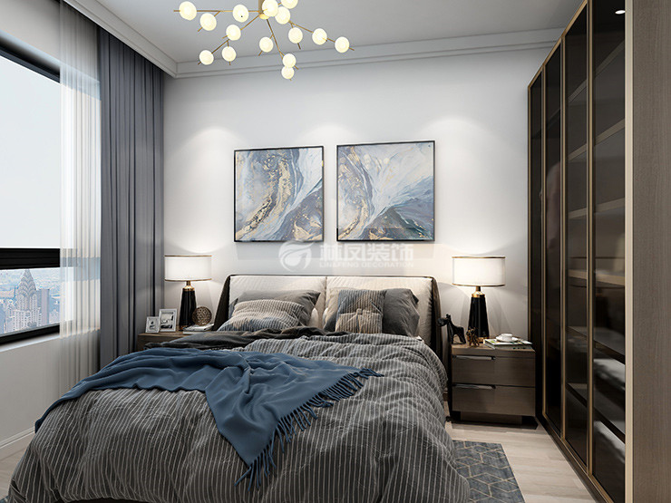 現(xiàn)代輕奢風(fēng)格嵌入式衣柜設(shè)計裝修效果圖 現(xiàn)代輕奢風(fēng)格嵌入式衣柜設(shè)計裝修效果圖