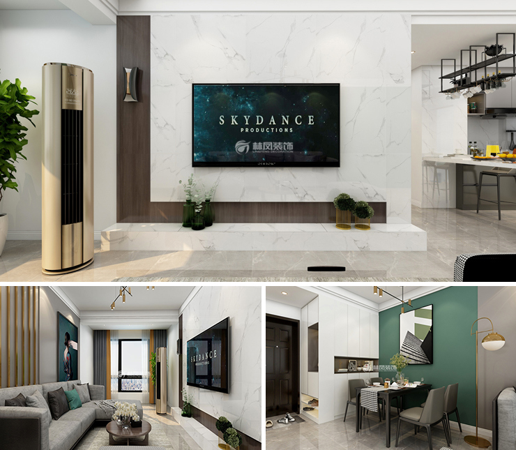 華潤置地萬象府124平輕奢風(fēng)格裝修效果圖 華潤置地萬象府124平輕奢風(fēng)格裝修效果圖