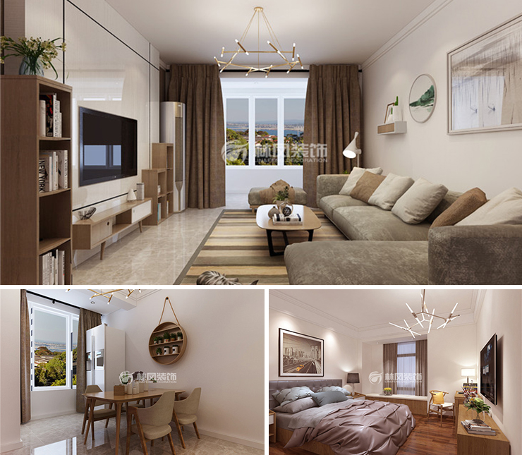 陽光100鳳凰灣126平現(xiàn)代風(fēng)格裝修效果圖 陽光100鳳凰灣126平現(xiàn)代風(fēng)格裝修效果圖