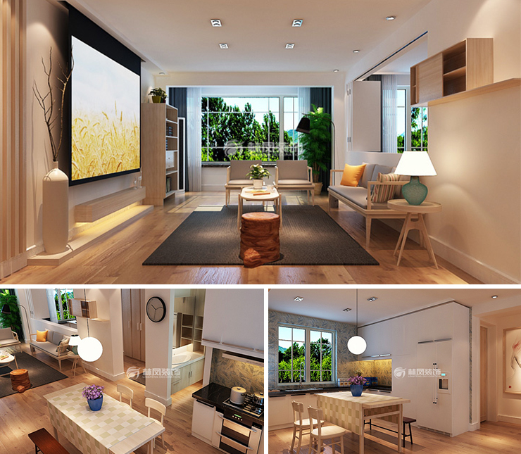 美的盛堂126平北歐風(fēng)格裝修效果圖 美的盛堂126平北歐風(fēng)格裝修效果圖