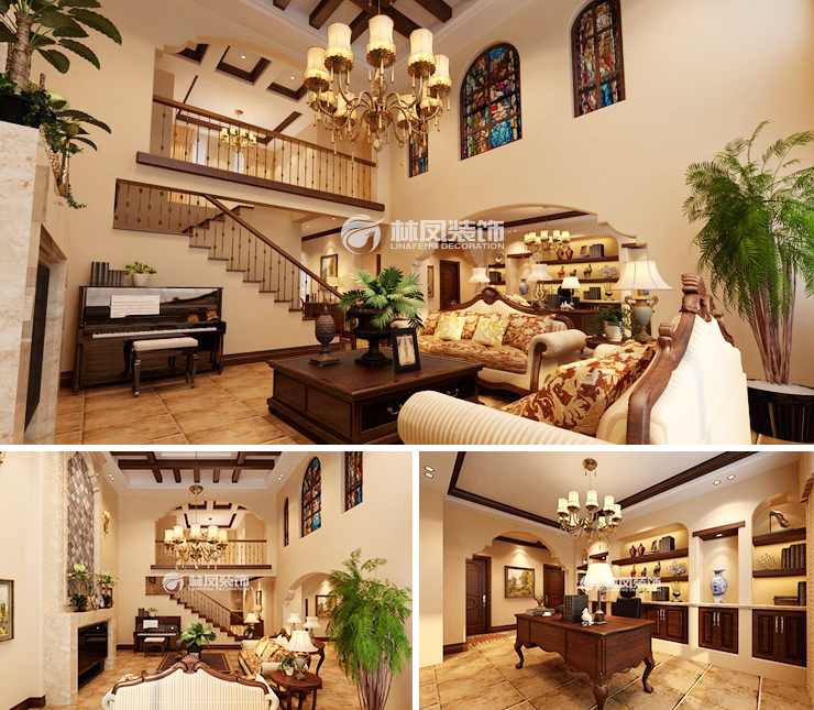 萬科翡翠臻園230平新古典風(fēng)格裝修效果圖 萬科翡翠臻園230平新古典風(fēng)格裝修效果圖