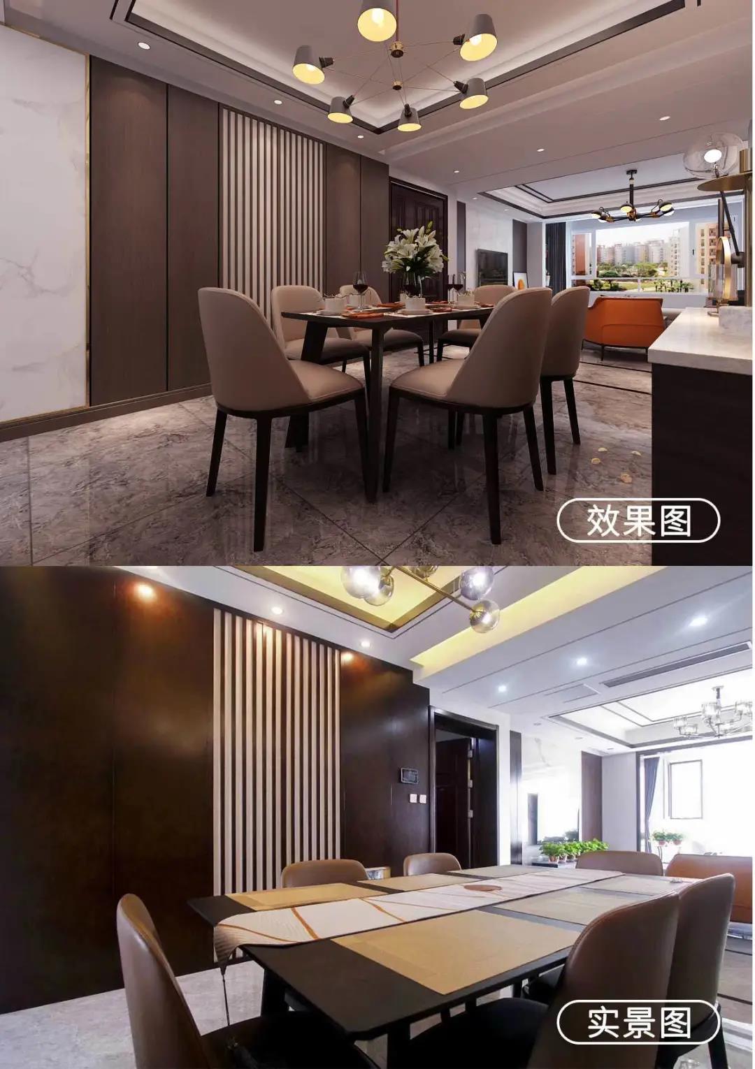 林鳳裝飾全案整裝實景圖效果圖對比 林鳳裝飾全案整裝實景圖效果圖對比