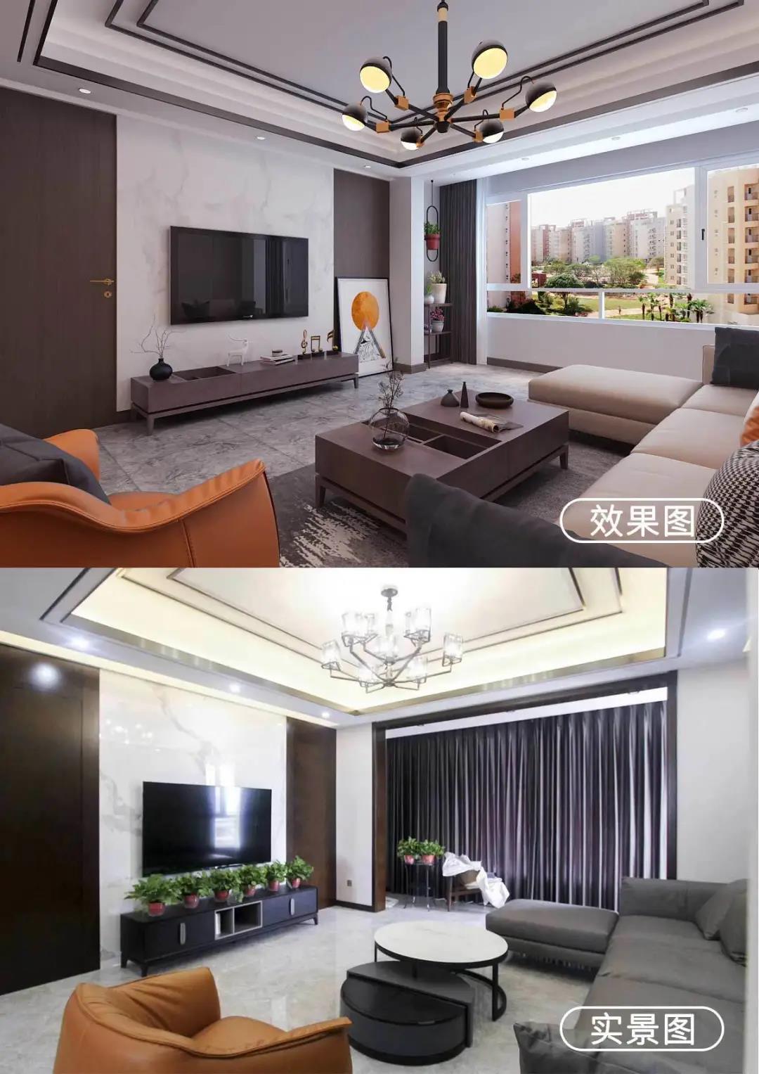 林鳳裝飾實景圖98%還原效果圖 林鳳裝飾實景圖98%還原效果圖