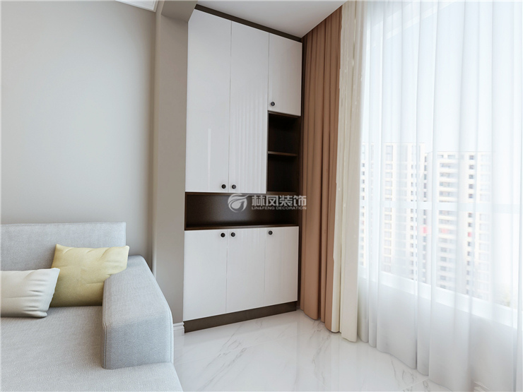 現(xiàn)代風(fēng)格陽(yáng)臺(tái)柜設(shè)計(jì)裝修效果圖