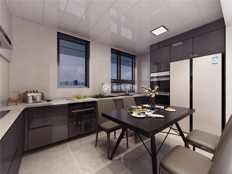 現(xiàn)代風(fēng)格廚房吊頂設(shè)計(jì)裝修效果圖 現(xiàn)代風(fēng)格廚房吊頂設(shè)計(jì)裝修效果圖