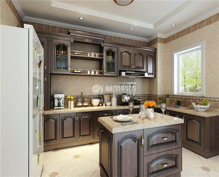 美式風(fēng)格廚房吊頂設(shè)計(jì)裝修效果圖 美式風(fēng)格廚房吊頂設(shè)計(jì)裝修效果圖