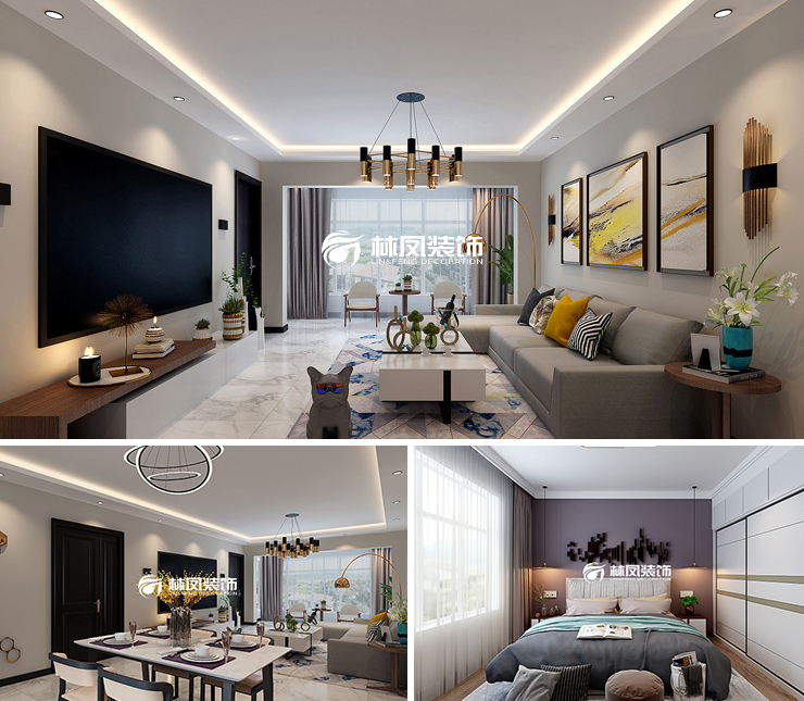 中糧花熙祥云164平現(xiàn)代簡(jiǎn)約風(fēng)格裝修效果圖 中糧花熙祥云164平現(xiàn)代簡(jiǎn)約風(fēng)格裝修效果圖