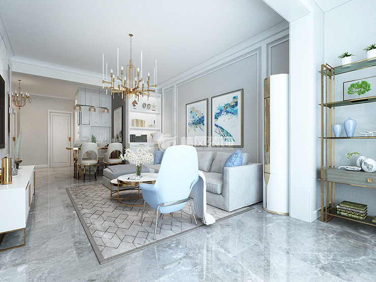 輕奢風(fēng)格客廳裝修效果圖 輕奢風(fēng)格客廳裝修效果圖