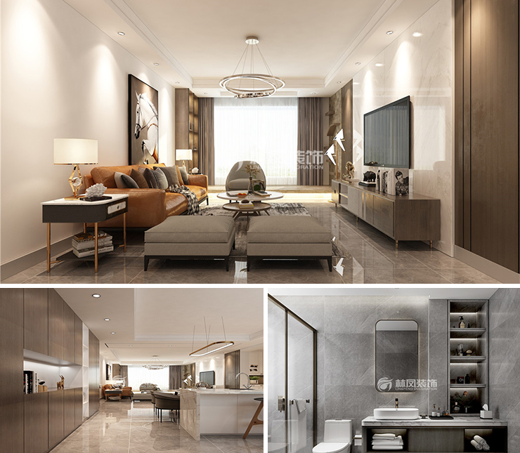 城建萬(wàn)科翡翠書(shū)院96平北歐風(fēng)格裝修效果圖 城建萬(wàn)科翡翠書(shū)院96平北歐風(fēng)格裝修效果圖