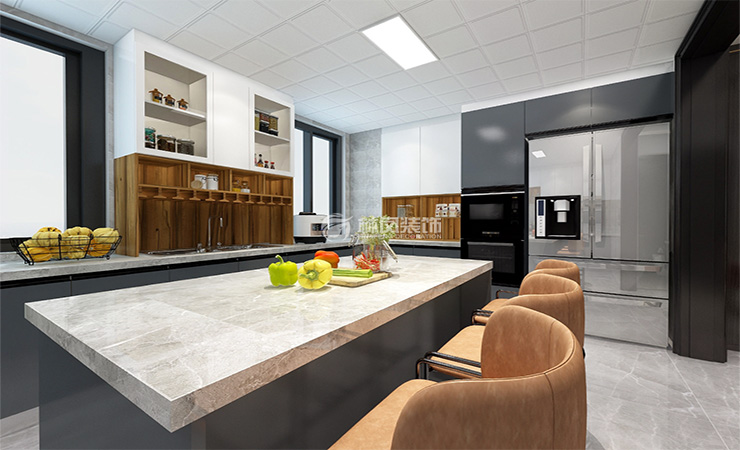 現(xiàn)代風(fēng)格中島廚房裝修效果圖 現(xiàn)代風(fēng)格中島廚房裝修效果圖