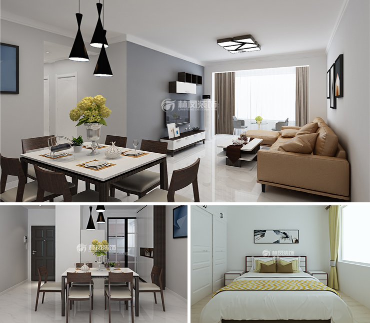 保利茉莉公館106平現(xiàn)代簡(jiǎn)約風(fēng)格裝修裝修效果圖 保利茉莉公館106平現(xiàn)代簡(jiǎn)約風(fēng)格裝修裝修效果圖