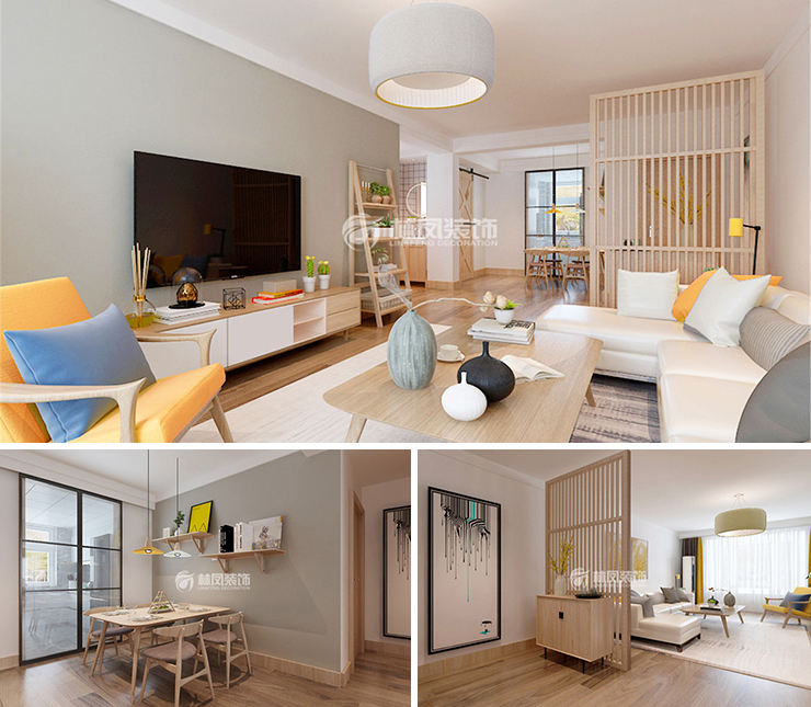 金科集美天城160平北歐風格裝修效果圖 金科集美天城160平北歐風格裝修效果圖