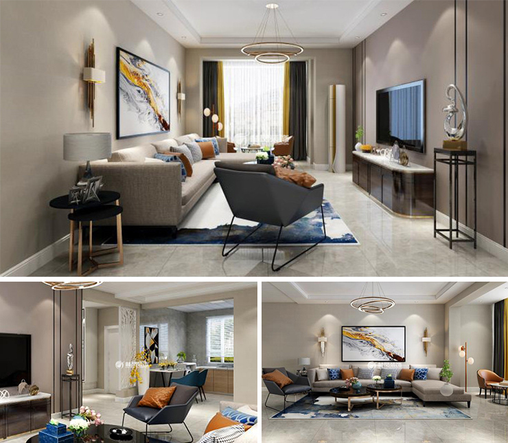 陽光100國際新城118平現(xiàn)代風(fēng)格裝修效果圖 陽光100國際新城118平現(xiàn)代風(fēng)格裝修效果圖