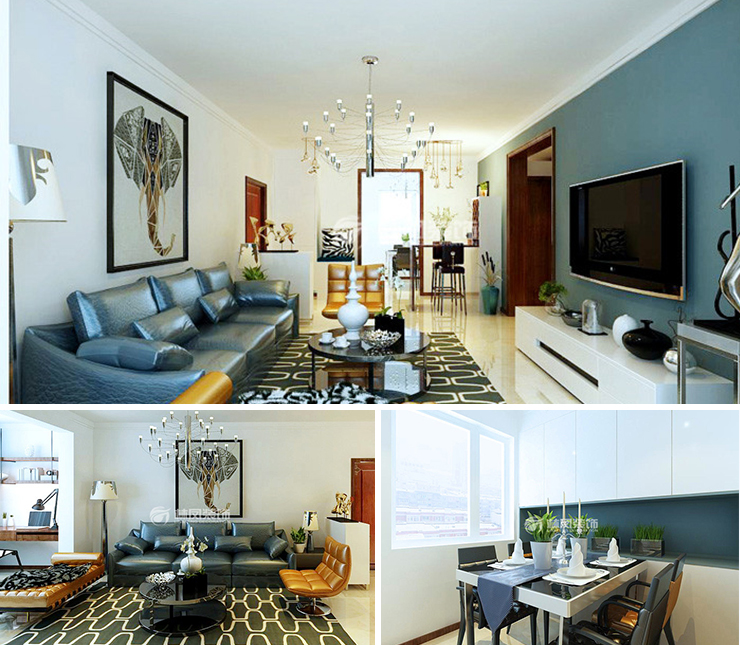 陽光100國際新城108平新中式風(fēng)格裝修效果圖 陽光100國際新城108平新中式風(fēng)格裝修效果圖