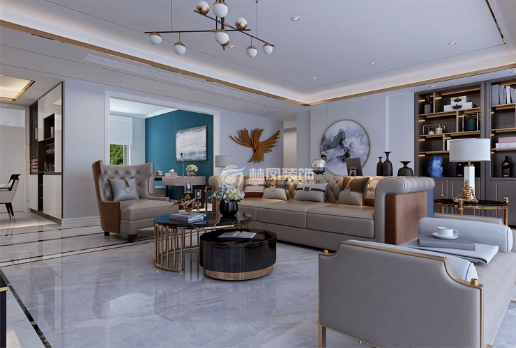 現(xiàn)代輕奢風(fēng)格客廳裝修效果圖 現(xiàn)代輕奢風(fēng)格客廳裝修效果圖