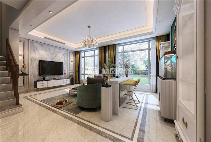 現(xiàn)代風(fēng)格客廳不靠墻設(shè)計(jì)裝修效果圖 現(xiàn)代風(fēng)格客廳不靠墻設(shè)計(jì)裝修效果圖