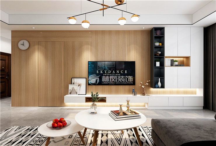 現(xiàn)代風(fēng)格客廳隱形門設(shè)計裝修效果圖 現(xiàn)代風(fēng)格客廳隱形門設(shè)計裝修效果圖