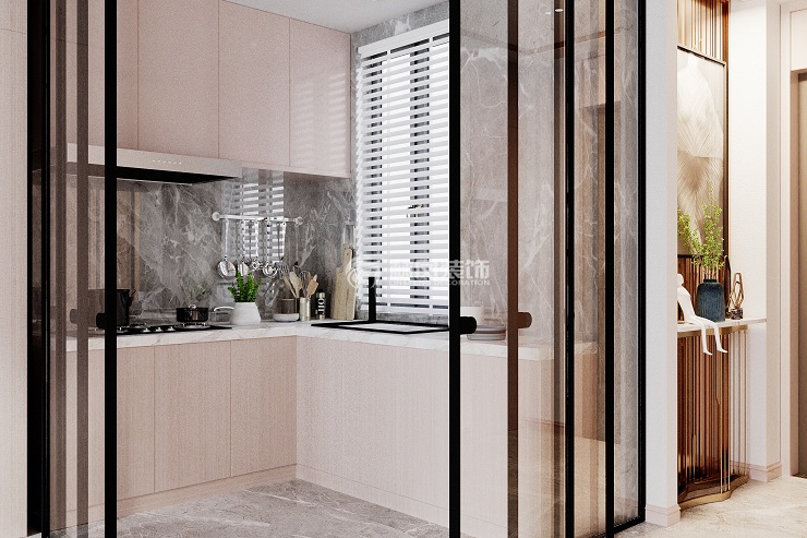 半開放式廚房裝修效果圖 半開放式廚房裝修效果圖