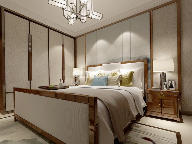 中式風(fēng)格臥室柜門設(shè)計(jì)裝修效果圖 中式風(fēng)格臥室柜門設(shè)計(jì)裝修效果圖