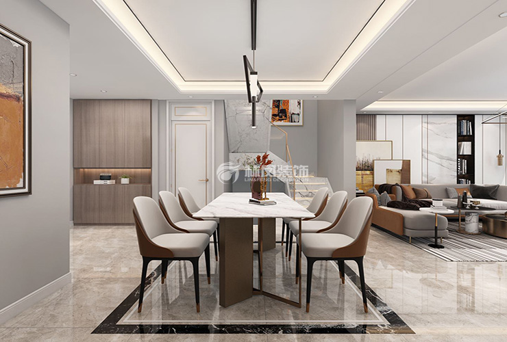 輕奢風(fēng)格餐廳裝修效果圖 輕奢風(fēng)格餐廳裝修效果圖