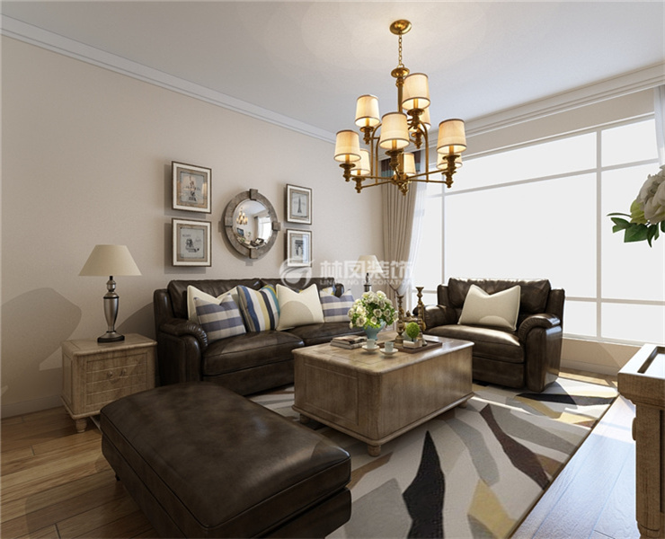 美式風格客廳裝修效果圖 美式風格客廳裝修效果圖