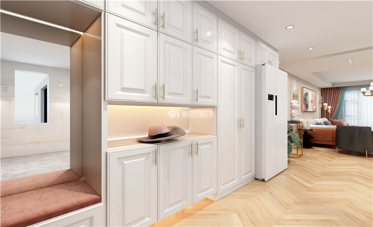 現(xiàn)代風(fēng)格玄關(guān)收納柜設(shè)計(jì)裝修效果圖 現(xiàn)代風(fēng)格玄關(guān)收納柜設(shè)計(jì)裝修效果圖