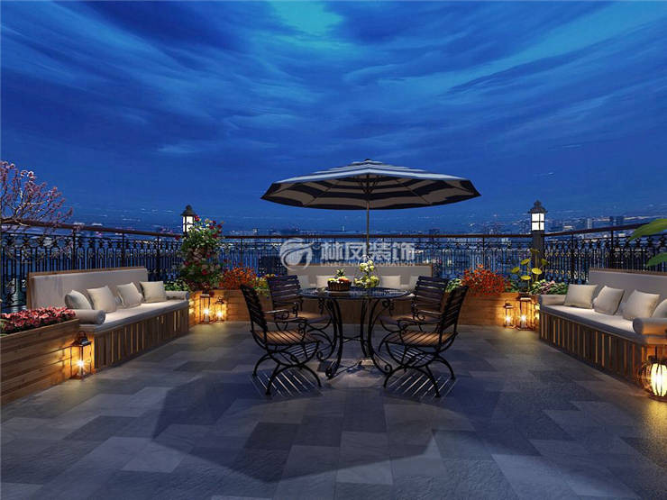 上疊別墅露臺設計裝修效果圖 上疊別墅露臺設計裝修效果圖