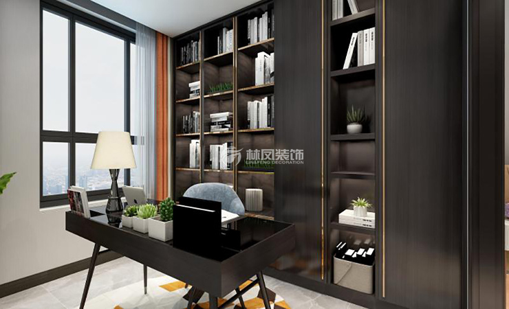書房書柜設(shè)計裝修效果圖 書房書柜設(shè)計裝修效果圖