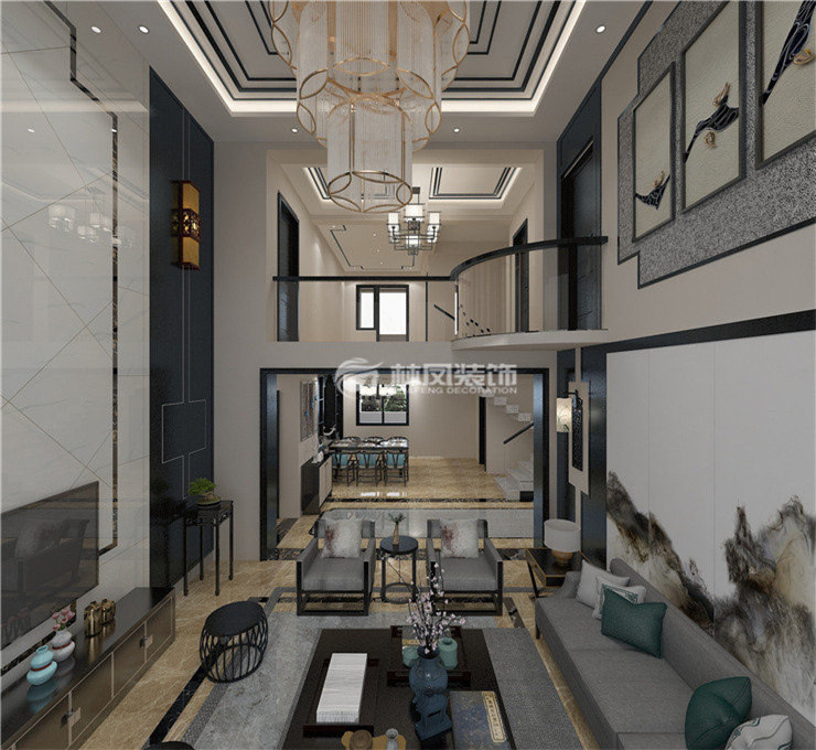 躍層別墅裝修效果圖 躍層別墅裝修效果圖