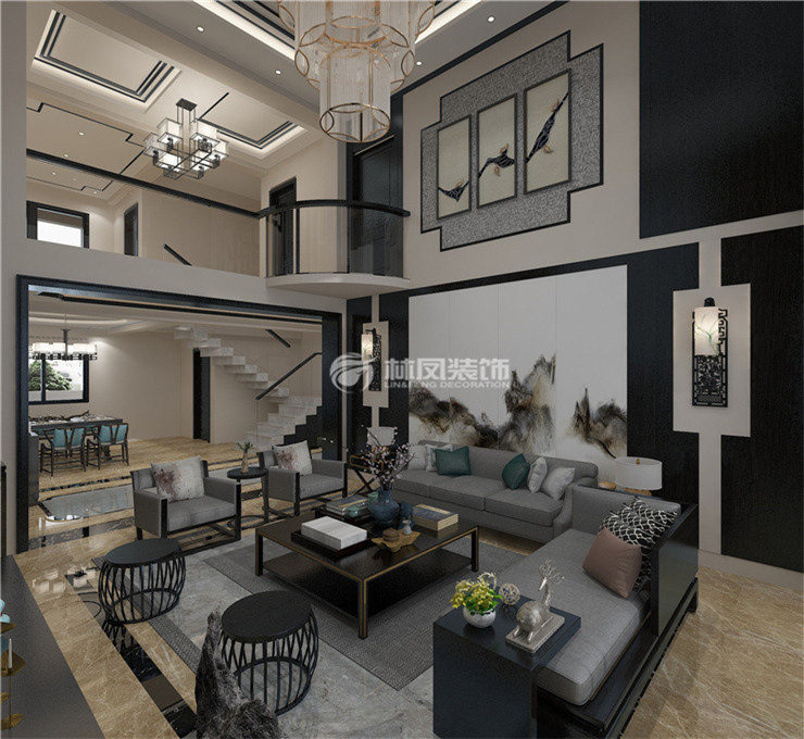 現(xiàn)代風格躍層別墅裝修效果圖 現(xiàn)代風格躍層別墅裝修效果圖