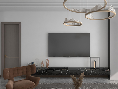 現(xiàn)代簡約風格客廳 .jpg