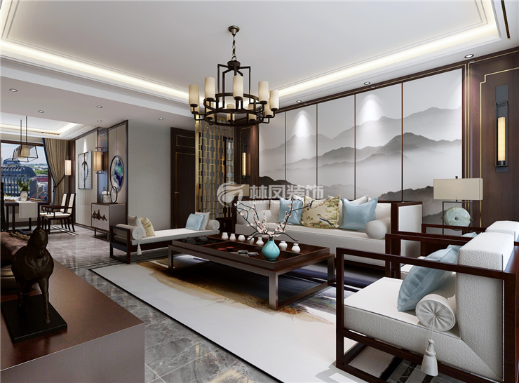 金地藝境-160平-新中式風格-客廳2.jpg 金地藝境-160平-新中式風格-客廳2.jpg