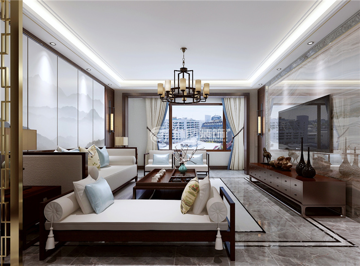 金地藝境-160平-新中式風格-客廳4.jpg 金地藝境-160平-新中式風格-客廳4.jpg