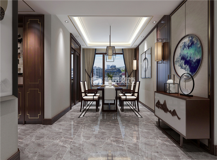 金地藝境-160平-新中式風格-餐廳2.jpg 金地藝境-160平-新中式風格-餐廳2.jpg