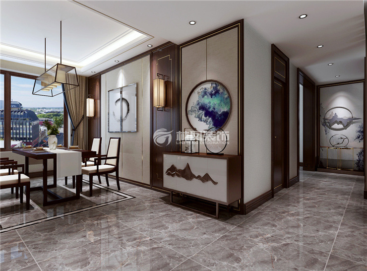 金地藝境-160平-新中式風格-餐廳1.jpg 金地藝境-160平-新中式風格-餐廳1.jpg