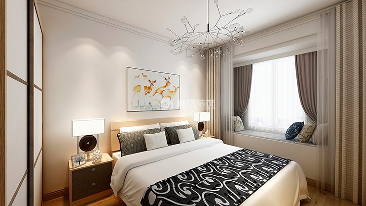 新加坡花園-98平-現(xiàn)代風(fēng)格-主臥室.jpg 新加坡花園-98平-現(xiàn)代風(fēng)格-主臥室.jpg