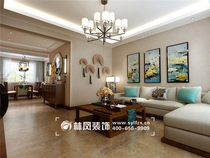 姜宇-保利五月花-133-新中式-客廳2.jpg 姜宇-保利五月花-133-新中式-客廳2.jpg