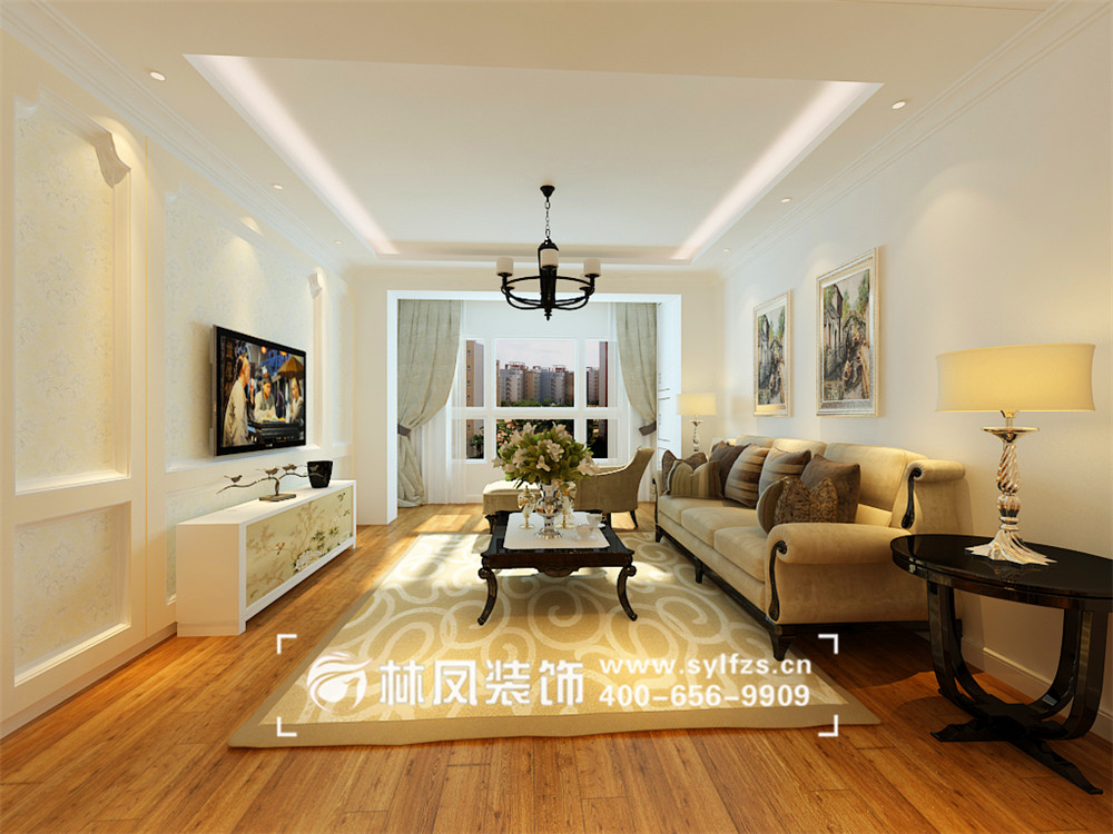 龍湖紫都城88平-美式-客廳.jpg 龍湖紫都城88平-美式-客廳.jpg