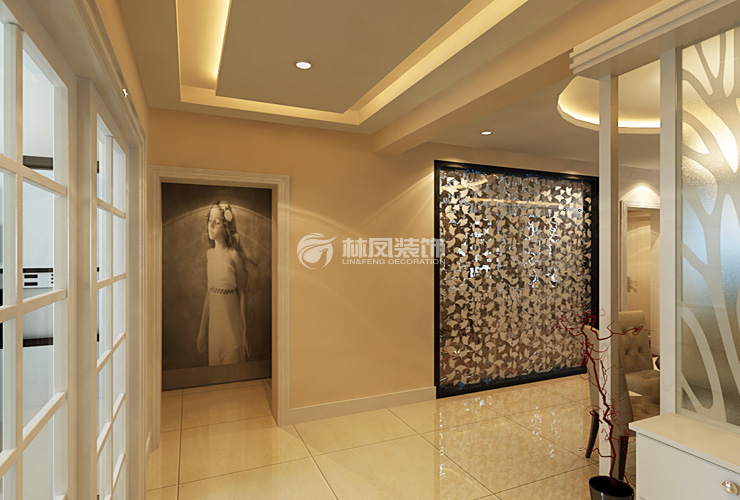 金地左岸-108㎡-現(xiàn)代-玄關1.jpg