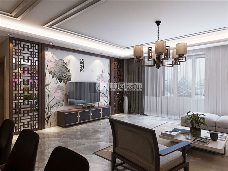 金地九韻風(fēng)華-145平-新中式-客廳2.jpg 金地九韻風(fēng)華-145平-新中式-客廳2.jpg