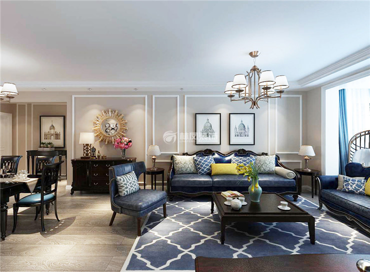 金地名悅-150平-簡美風(fēng)格-沙發(fā)背景墻.jpg 金地名悅-150平-簡美風(fēng)格-沙發(fā)背景墻.jpg